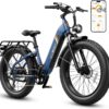 Thunder Electric Bike 1500W 30+MPH 80Miles Range Fat Tire Hydraulic Disc Brakes