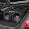 12 1200W Dual Car Subwoofer Package with Amplifier & Installation Kit