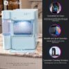GE Profile Opal 2.0 XL with 1 Gallon Tank, Chewable Crunchable Countertop Nugget Ice Maker, Scoop included, 38 lbs in 24 hours, Pellet Ice Machine...