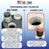 AM-TANK 105gl DIESEL + 13gl DEF COMBO Portable Tank with 12V Pumps