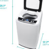 BLACK+DECKER 0.9 Cu. Ft. Portable Washing Machine - 5 Wash Cycles