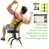 AB Doer 360 Fitness System with 6 Pack Back Roller Provides an Abdominal and Total Body Workout with Aerobics to Burn Calories and Work Muscles...