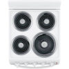 20 in. 4 Burner Element Free-Standing Electric Range in White