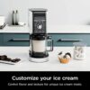 Ninja NC301 CREAMi Ice Cream Maker, for Gelato, Mix-ins, Milkshakes, Sorbet, Smoothie Bowls & More, 7 One-Touch Programs, with (2) Pint Containers...