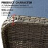 Latimer Wicker/Rattan 5 - Person Seating Group with Cushions