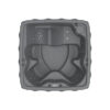 Aquarest Spas,Jet Square Plug And Play Hot Tub with Ozonator