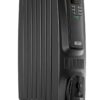 De'Longhi Oil Filled Radiator Space Heater, Quiet 1500W, Adjustable Thermostat, 3 Heat Settings, Timer, Energy Saving, Safety Features, White,...
