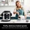 Ninja OL701 Foodi 14 in 1 SMART XL 8 Qt. Pressure Cooker Steam Fryer with SmartLid & Thermometer Auto Steam Release, that Air Fries, Proofs &...