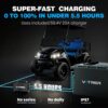 48V 105Ah Lithium Battery, Smart BMS, Touch Monitor, APP