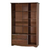 100% Solid Wood Grand Wardrobe Armoire - Mocha