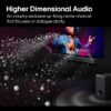 LG 5.1.1-Channel S70TR Home Theater Soundbar with Wireless Subwoofer and Rear Speakers, Dolby Atmos, WOW Orchestra Black