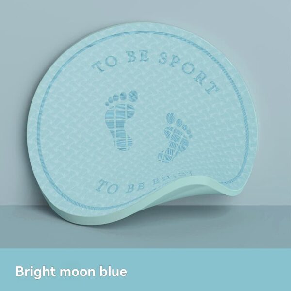 Round Non-Slip Kids Fitness Mat for Balance Training & Indoor Exercise