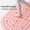 Widened Silicone Acupressure Board for Yoga Recovery & Massage Use