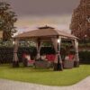 Moorehead 12 Ft. W x 10 Ft. D Steel Patio Gazebo