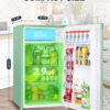 3.2 Cu.Ft Mini Fridge with Freezer Single Door Compact Refrigerator for Dorm, Bedroom, or Office Adjustable Thermostat, Black