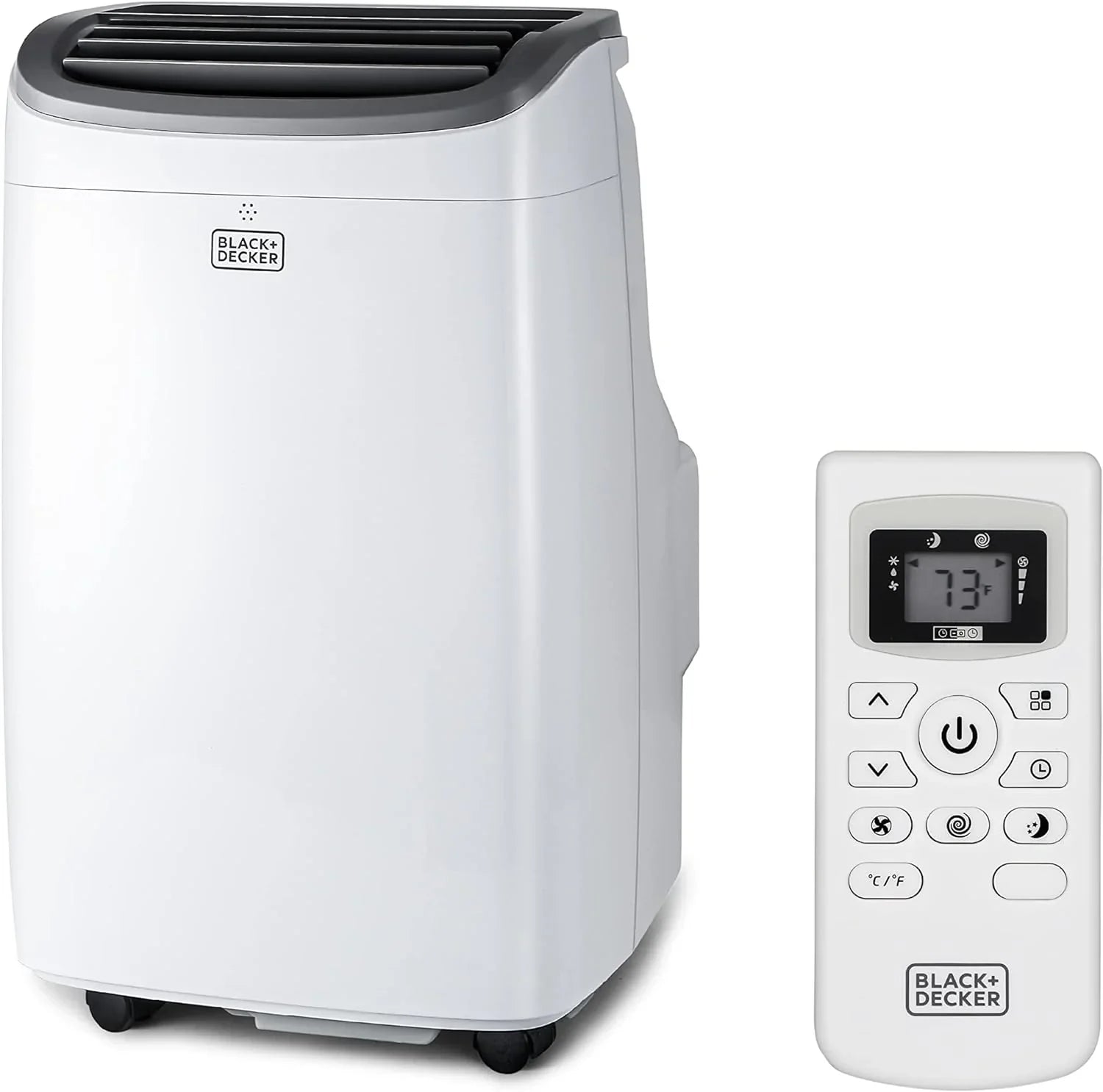 27facb15658c7ce74800f08a7c1c9fb7808b7d08949c2b25cfbb0bef0ead6a17 BLACK+DECKER 8,000 BTU Portable Air Conditioner up to 350 Sq.ft with Remote Control