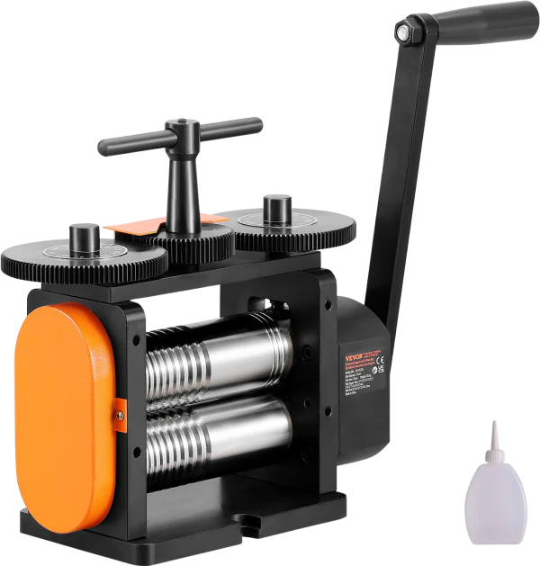 Vevor Rolling Mill Jewelry Machine 3-in-1 Multi-Function 57mm Max Width New
