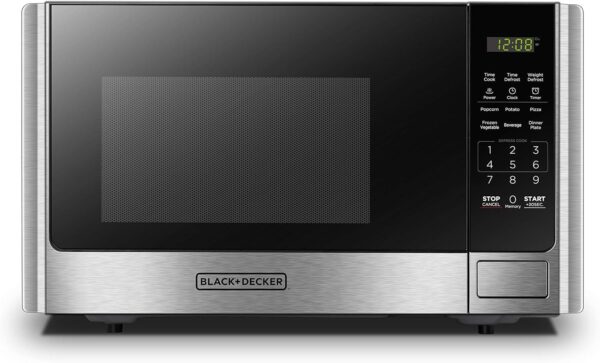 The 5-in-1 microwave oven features air baking, combined cooking, baking, barbecuing and convection cooking functions. It has a capacity of 0.9...