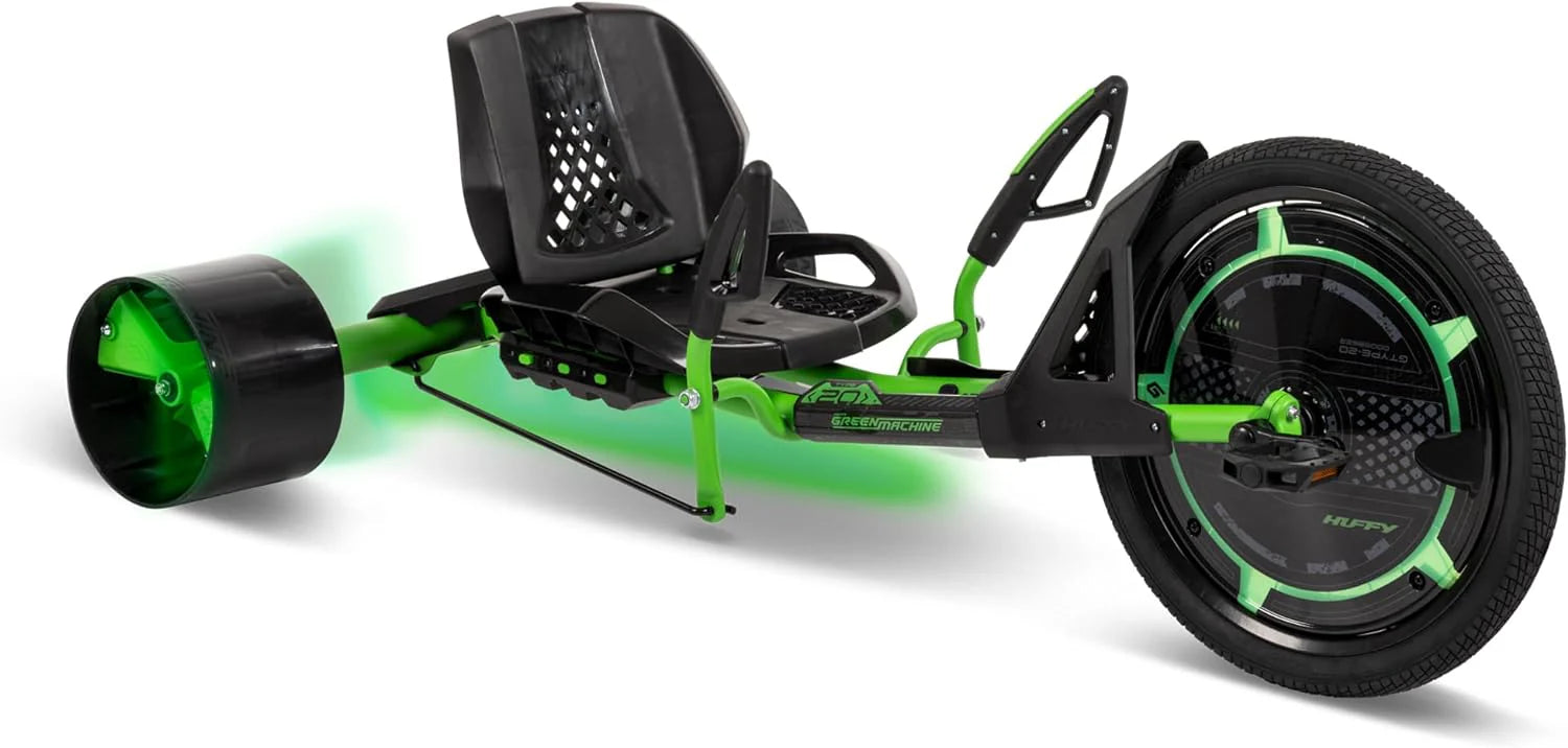 2ad927437e763a5c1a8a4351b27956c601d007516c7fc347d9f0be3e80ff9ff7 20-inch drift tricycle, with smooth lines and comfortable design, adjustable seat, sturdy steel frame, easy to operate, suitable for children over...
