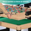 12-in-1 Game Table - 48" Combo Game Table, Ping Pong Table, Foosball Table, Air Hockey Table, Pool Table - Sports Arcade Games with Accessories -...