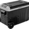 EUHOMY 12 Volt Refrigerator, 37QT(35L) Electric Cooler, Portable Freezer 12V/24V DC 110-240V AC, 12V Fridge -4 ~68 , 12V Cooler with Wheels & 2...