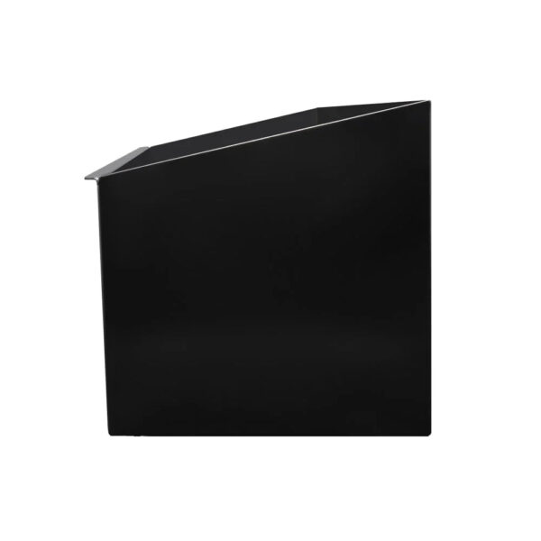 Extreme Max Dual Fuel Jug Holder Aluminum Design for Two 5 Gallon Jugs, Black Storage Organizer for Trailers & Garages
