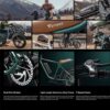 AKEZ Electric Bike for Adults - 1000W 28mph Moped Ebike with 48V 13A Removable Battery, Up to 94 Miles All Terrain Off Road E-Bike with 20*4.0"...