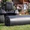 Agri-Fab 45-0604 18" x 48" Tow Behind Poly Lawn Roller 550 lbs Weight with Water, Poly Drum and Steel Frame, with Plug. Designed for Lawn and...