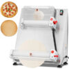 Commercial Pizza Dough Roller Sheeter, Max 16, Automatic 370W Electric Pizza Dough Roller, Stainless Steel, Suitable for Noodle, Pizza Bread and...