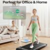 UREVO Smart Walking Pad, Compact Under Desk Treadmill