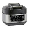 PowerXL Grill Air Fryer Combo Plus 6 QT 12 in 1 Indoor Slow Cooker, Roast, Bake, 1550 Watts, Stainless Steel Finish : Home & Kitchen