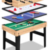 12-in-1 Game Table - 48" Combo Game Table, Ping Pong Table, Foosball Table, Air Hockey Table, Pool Table - Sports Arcade Games with Accessories -...