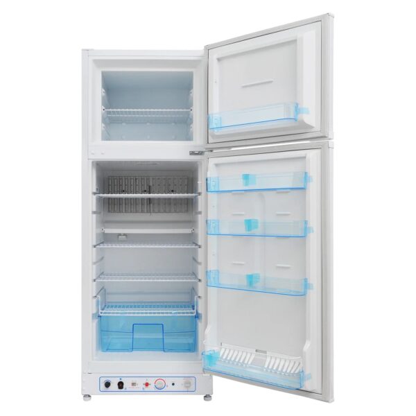 9.4 Cu ft 64 in*H Propane Refrigerator AC 110V Freezer Large Capacity Frigde Camper Motorhome