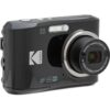 PIXPRO FZ45 Digital Camera (Black) Bundle with 32GB Memory Card