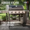 Weber 67011001 Genesis II E-410 Natural Gas Grill, Black