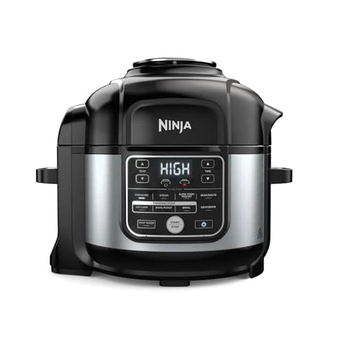 3a947be10904253965f974c6f8911aa7032bc4a901bf22b2621cdb4b25ab8ce8 Ninja Foodi 10 in 1 6.5 Quart Pro Pressure Cooker Air Fryer Multicooker, Stainless, OS300: Home & Kitchen