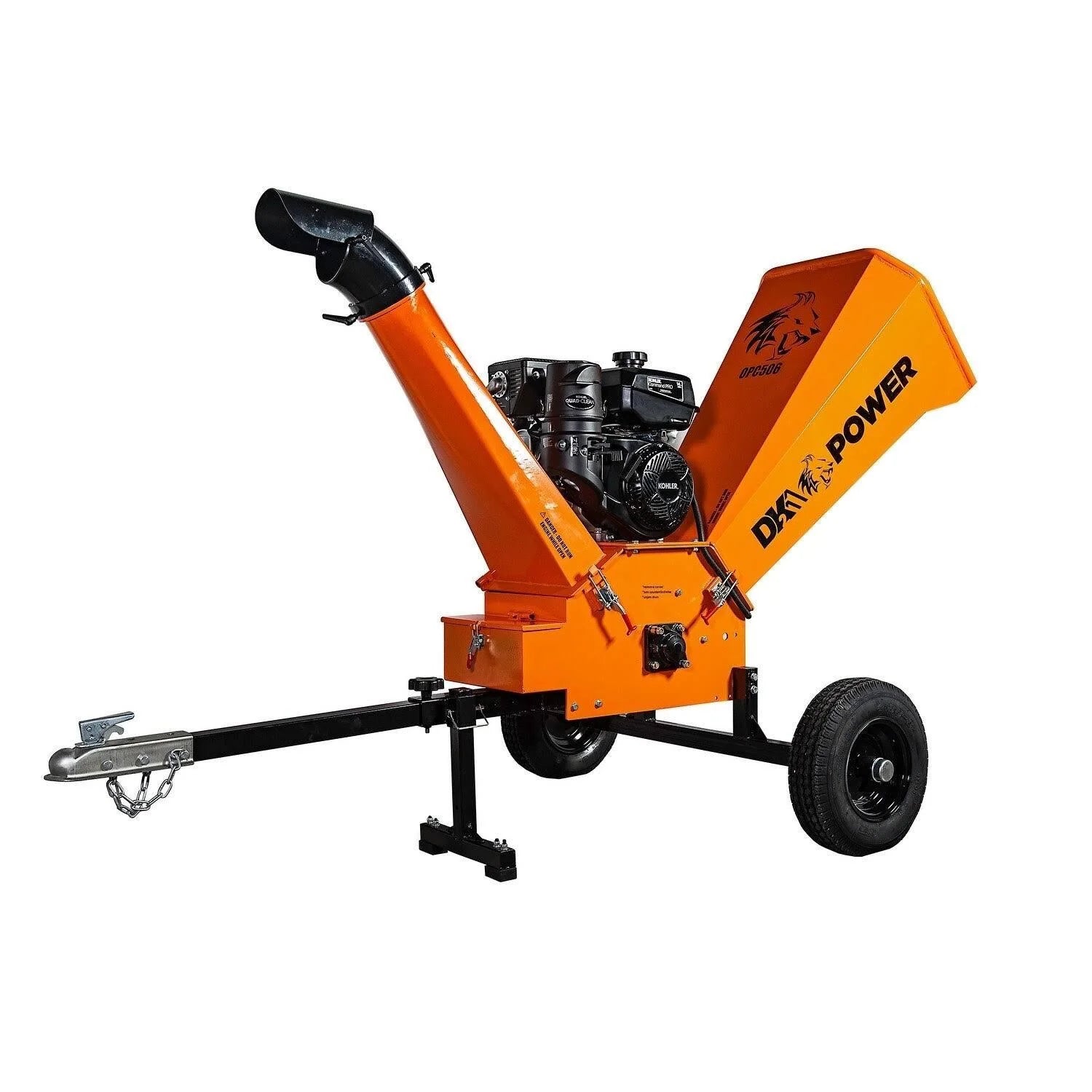 3cea18a9ddd12fc254eace5909661b37c29597654566ed637b7115fb24a14e2a 6 in. 14 Cyclonic Chipper Shredder with Kohler CH440 Command Pro GAS Engine OPC506