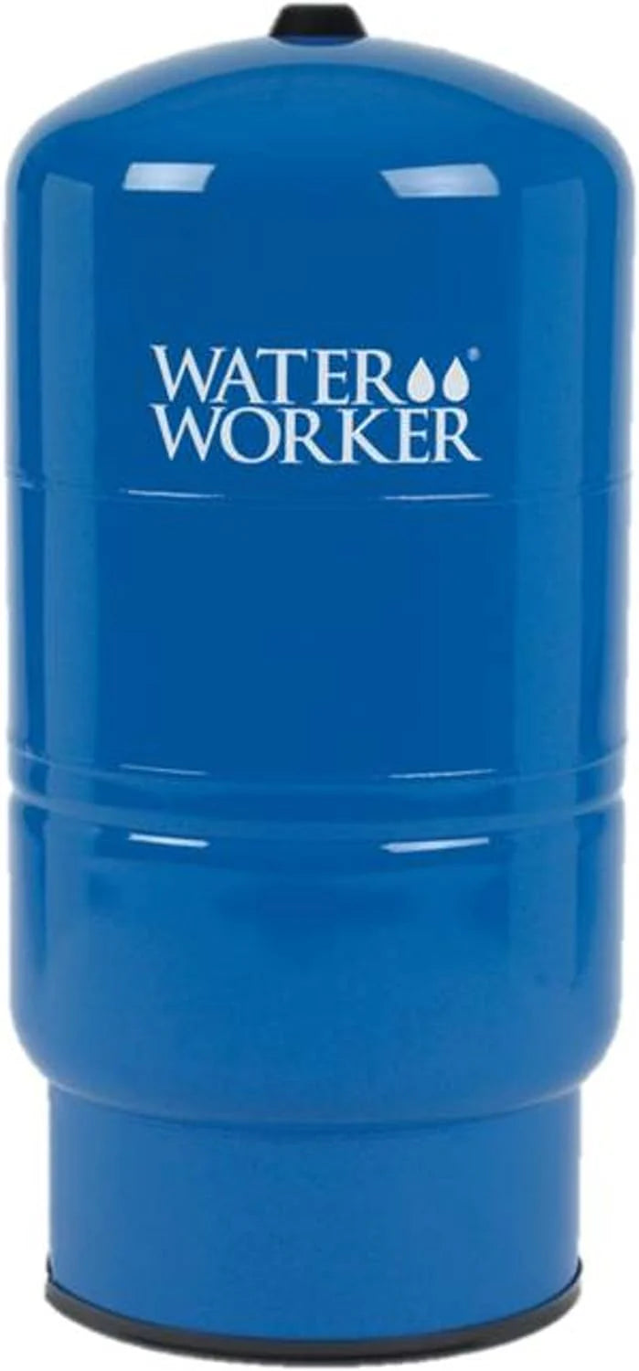 40876aed049473bf52c317618787c52e12c34c567e2adf2c8ae23bb924afb991-1 WaterWorker HT-30B Vertical Pressure Well Tank, 30-Gallon Capacity, Butyl Diaphragm, Blue