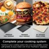 Ninja FlexFlame, Grill and Smoker, Electric and Propane Grill, Roaster, BBQ Grill, 5-in-1 Cooking System, 3 Burner, Digital Control, Outdoor...