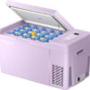 12 Volt Refrigerator 12V Car Fridge 23 Quart Portable Freezer Compressor Cooler 12/24V DC 110~240 Volt AC for Truck Van RV Camper SUV Travel...