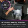 GE Profile Opal 2.0 XL with 1 Gallon Tank, Chewable Crunchable Countertop Nugget Ice Maker, Scoop included, 38 lbs in 24 hours, Pellet Ice Machine...
