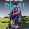 Electric Scooter with Large Basket, 550W Motor