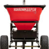 Walk Behind Push Spreader, 100lb Capacity, For Salt, Ice & Snow Melt, Included Grate & Cover With Enclosed Gearbox for Protection.