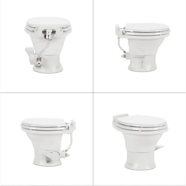 320 Series Standard Height RV Toilet - White