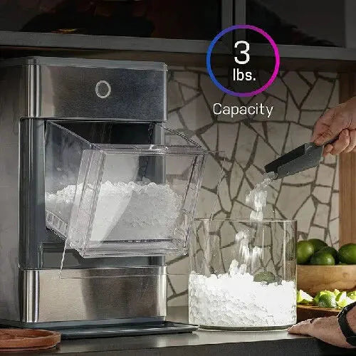 GE Ice Maker - 38 lbs/day + Free Ice Bucket & Scoop