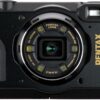 The black all-weather weather exploration camera features excellent waterproof, dustproof and shockproof capabilities, and is equipped with a...