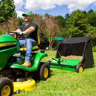 John Deere 42 Tow-Behind Lawn Sweeper, 24 cu. ft. Capacity, Adjustable Brushes