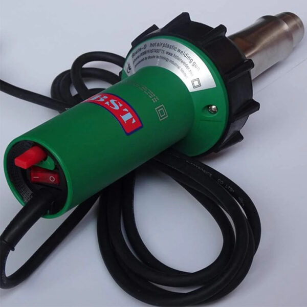 Hot Air Plastic Welder 110V 1600W Heat Gun Professional Welding Torch Gun for PVC, TPO, Vinyl Roof,Plastic Welding Kit with Welding Nozzles, Seam...