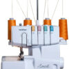 1034D Serger, Heavy-Duty Metal Frame Overlock Machine, 1,300 Stitches Per Minute, Removeable Trim Trap, 3 Included Accessory Feet