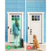 Security Video Doorbell 2K Wi-Fi Wireless Smart Video Camera with Chime Black